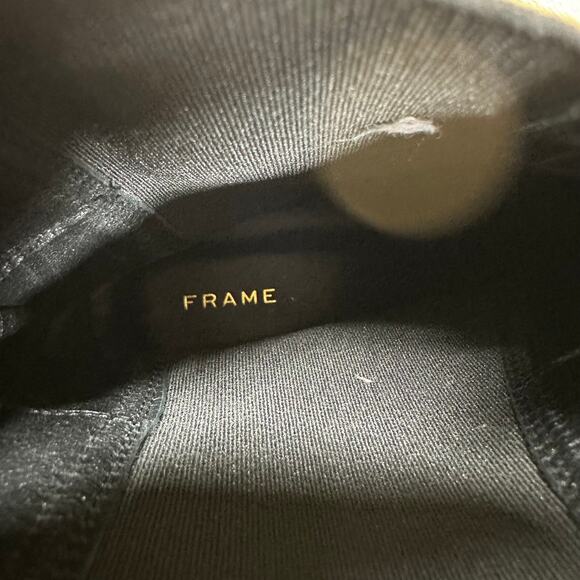 Frame NWOB Le Holland Black Leather Chelsea Boot Size 42 (US 12.5) Thick Sole - Picture 7 of 9